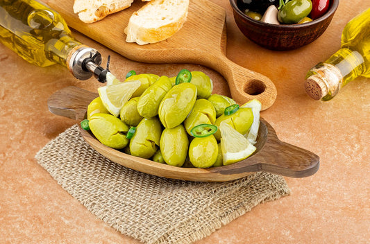 BUCKET GREEN OLIVES (LARGE SIZE )